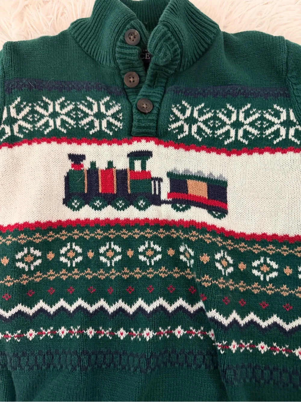 5T Boys Christmas Sweater Bundle The Children's Place Cotton Holiday 2 Pc